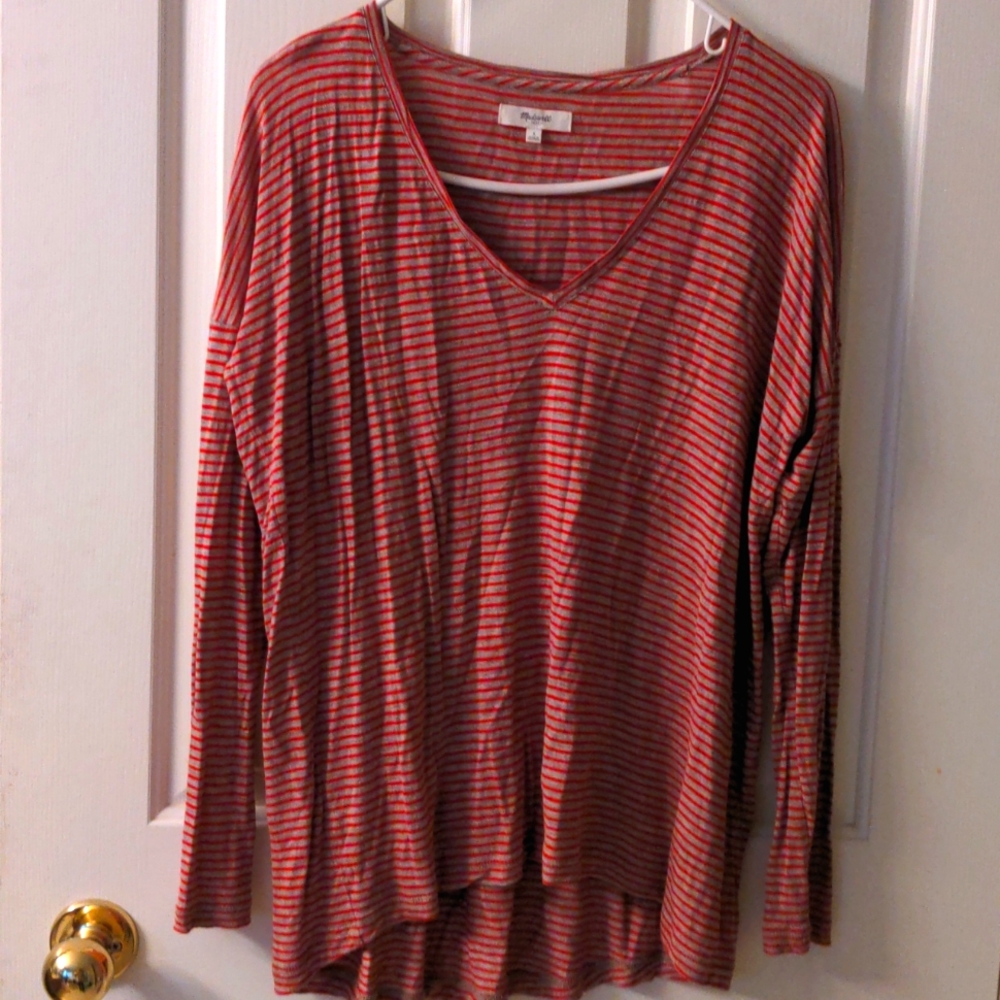 ❤️ Madewell Sz Sm Long Sleeve Top
